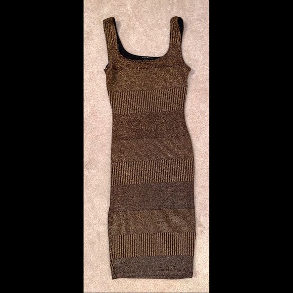 Metallic Mini Dress - Picture 2 of 3